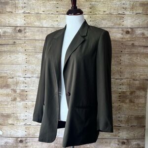 Sagoharbor Size 18 Olive Green Suit